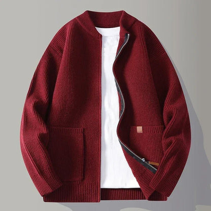 Ribbed Oversized Open Front Cardigan - Harren Cole