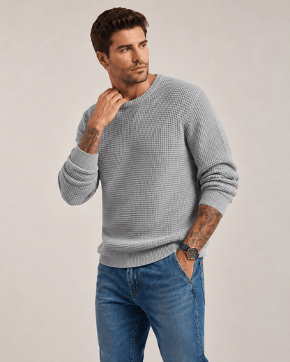 Textured Knit Pullover - Harren Cole