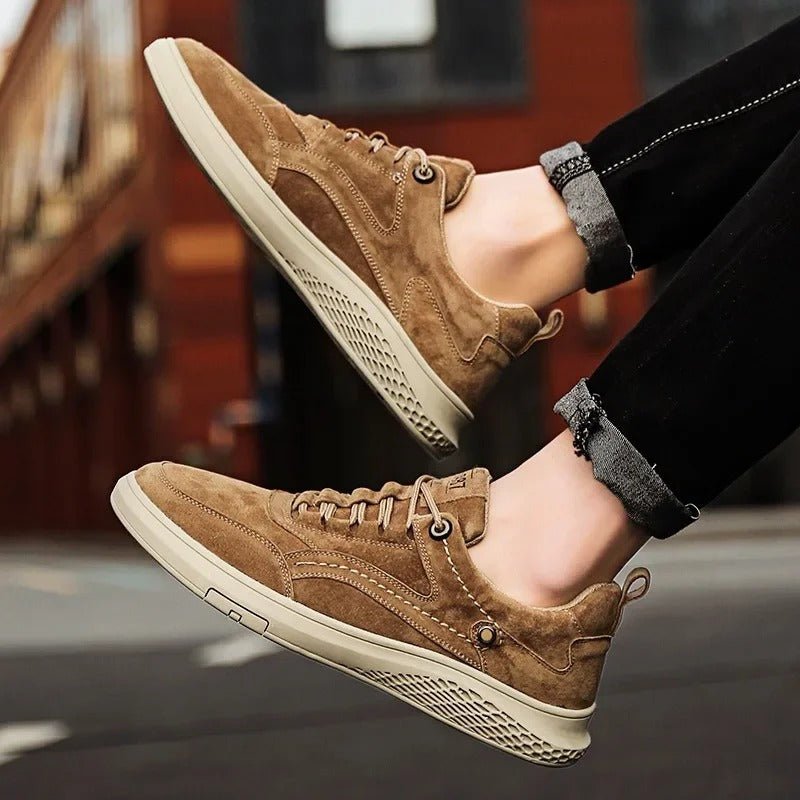 Vintage Suede Sneakers for Men - Harren Cole