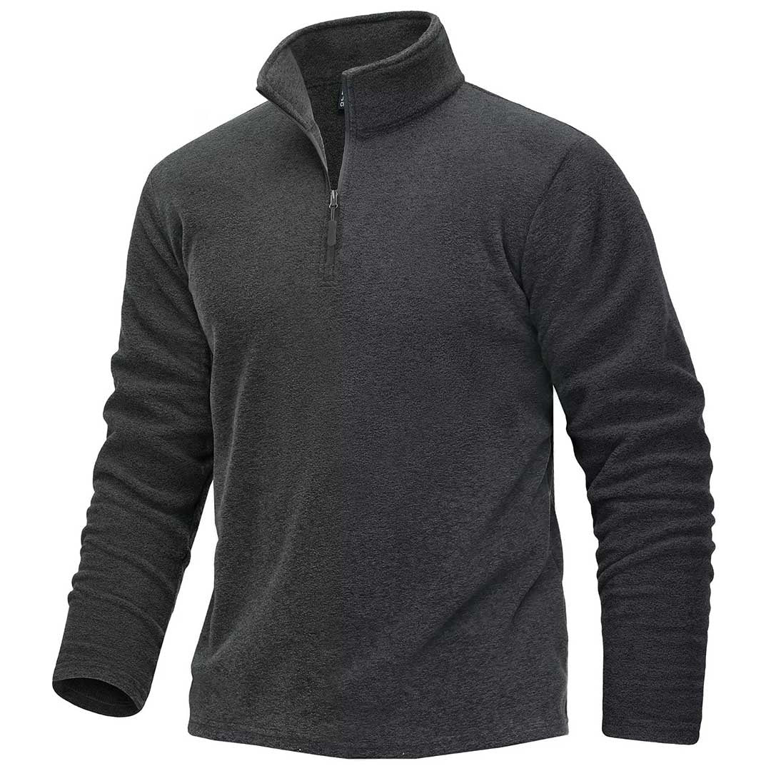 Warm Fleece Pullover Half - Zip Pullover for Men - Harren Cole