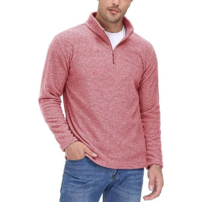 Warm Fleece Pullover Half - Zip Pullover for Men - Harren Cole