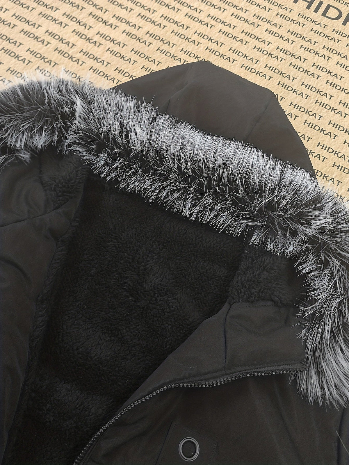 Warm Lined Hooded Parka - Harren Cole