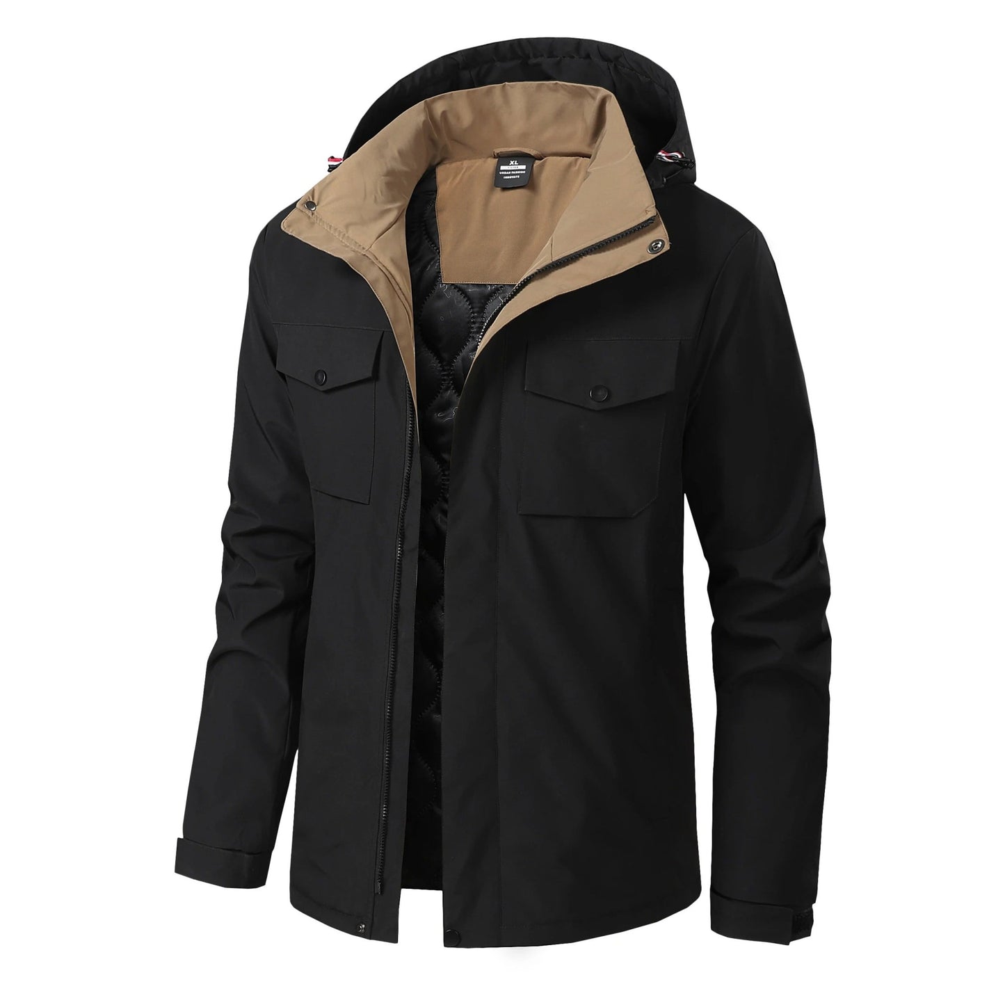 Waterproof Hooded Jacket - Harren Cole