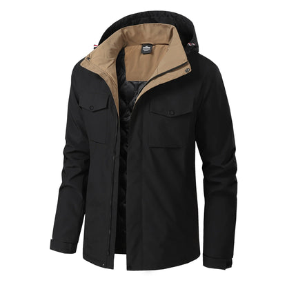 Waterproof Hooded Jacket - Harren Cole