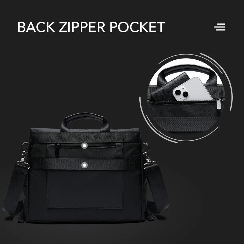 Waterproof Messenger Bag for Work & Travel - Harren Cole